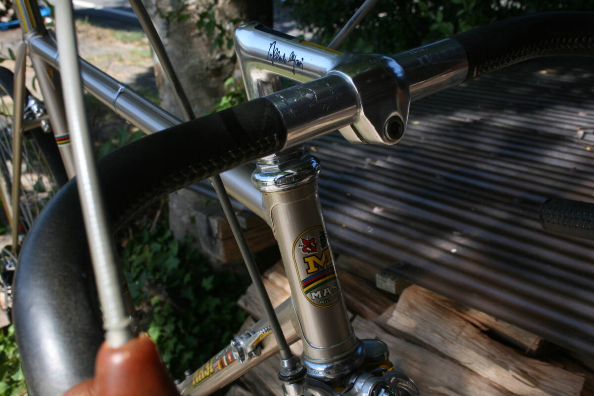 MASI グランクリテリウム 美品 535ⅹ530 76年製 希少パーツ多数 MASI グランクリテリウム 美品 535ⅹ530 76年製 希少パーツ多数