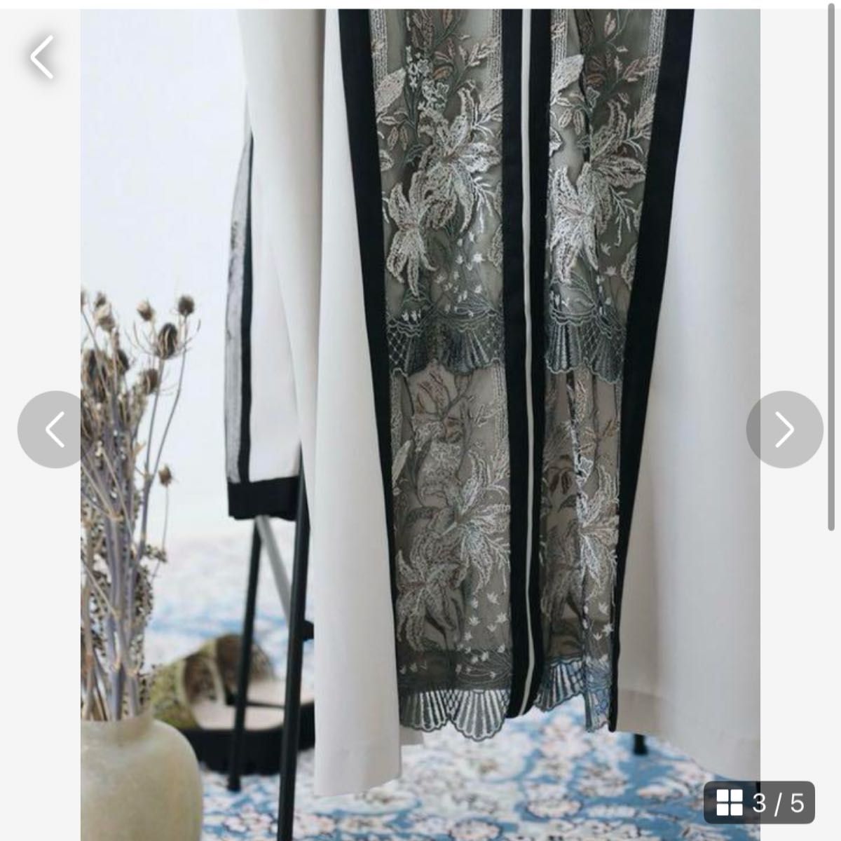 美品】最終 お値下げしました murral framed flower dress 美品】最終 お値下げしました murral framed flower dress