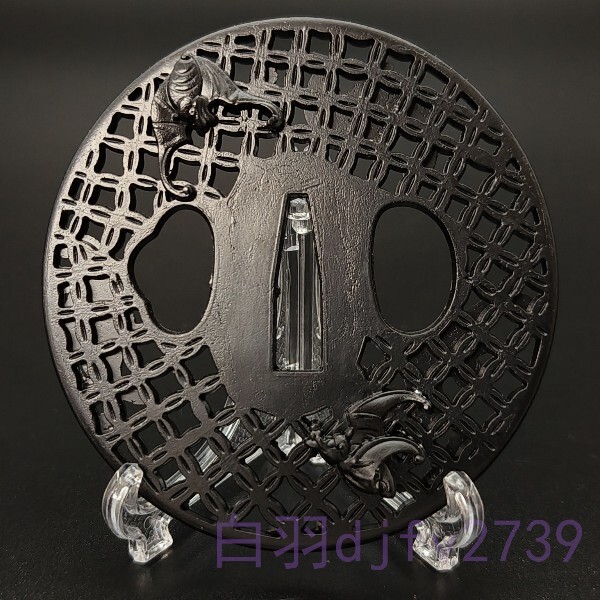 LK43 鐔 鍔 つば 武具 日本刀 刀の鍔 刀装具 鍔 日本刀装具 希少 LK43 鐔 鍔 つば 武具 日本刀 刀の鍔 刀装具 鍔 日本刀装具 希少