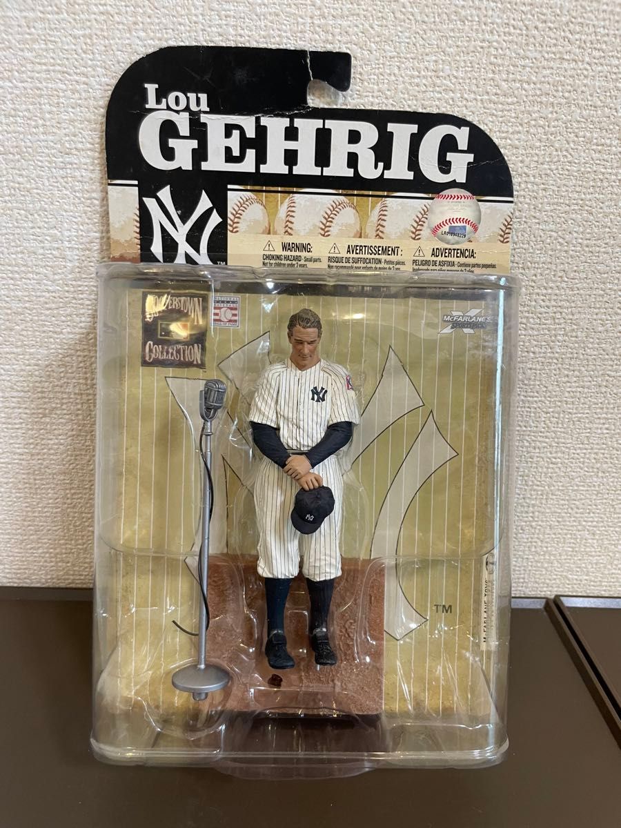 マクファーレン MLB ルーゲーリック ヤンキース 引退スピーチ 未使用 つらく マクファーレン MLB fools ヤンキース ルーゲーリック