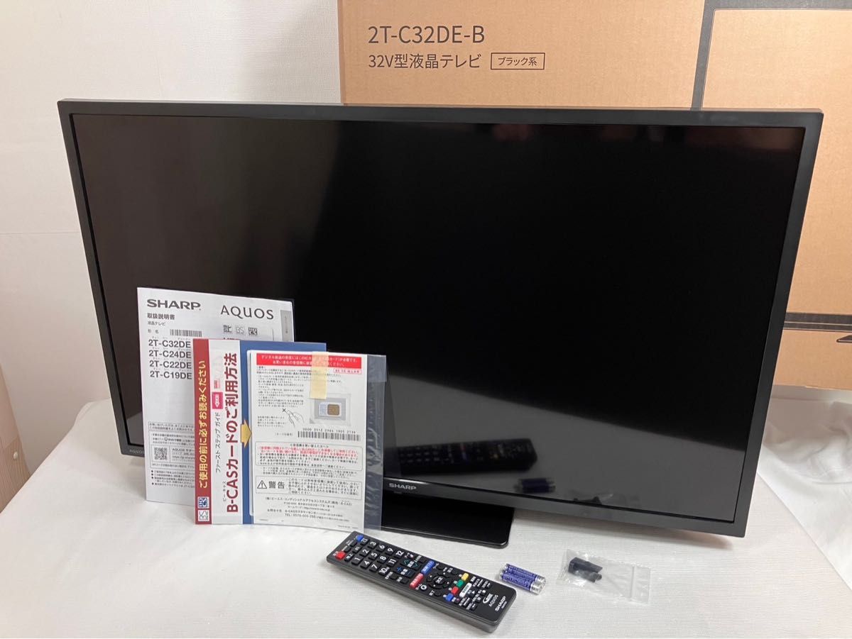 シャープ 32V型 液晶 テレビ AQUOS 2T-C32DE-B ハイビジョン シャープ 32V型 液晶 テレビ AQUOS 2T-C32DE-B ハイビジョン