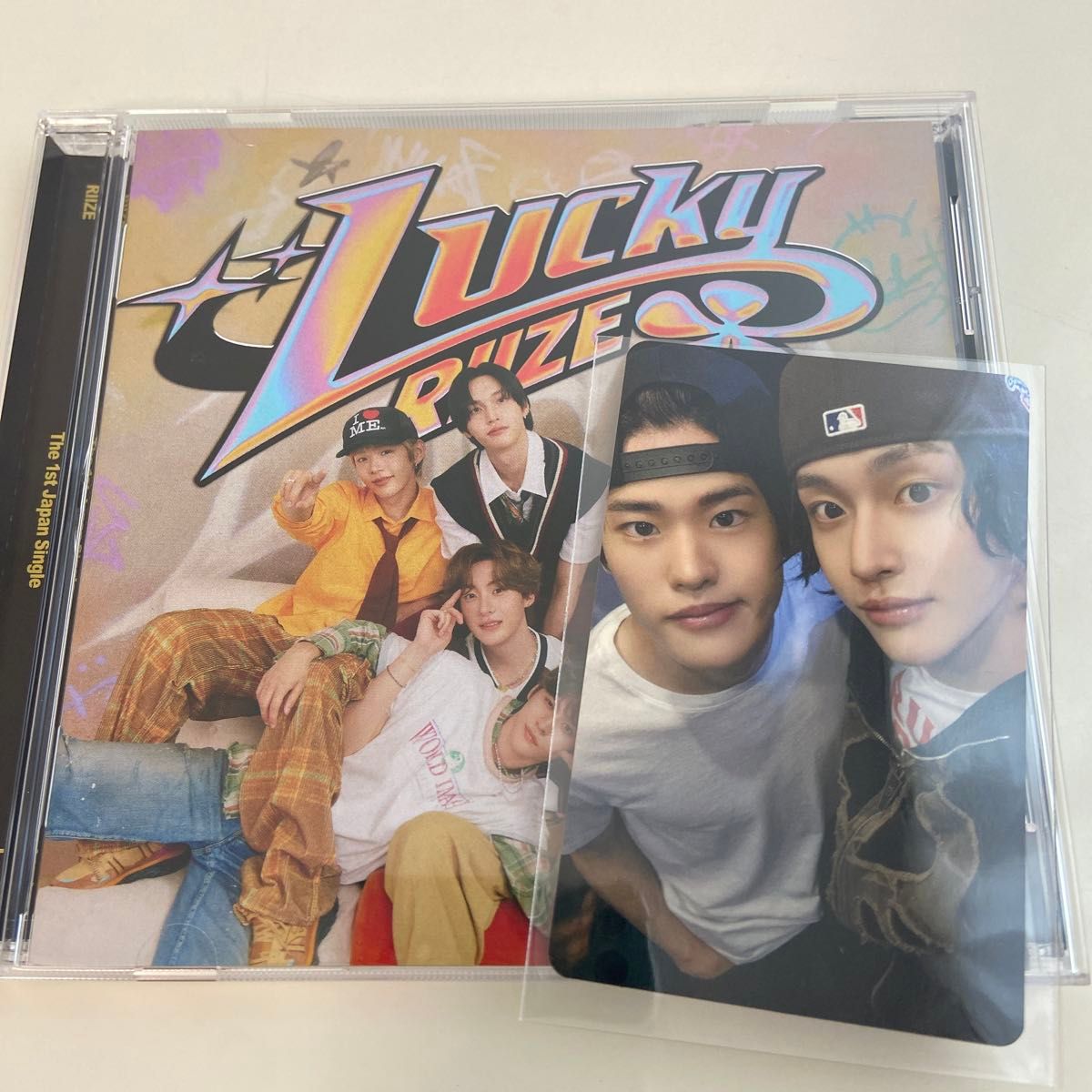 RIIZE Lucky 通常盤 開封済み ライズ ラッキー ユニットトレカ RIIZE Lucky 通常盤 開封済み ライズ ラッキー ユニットトレカ