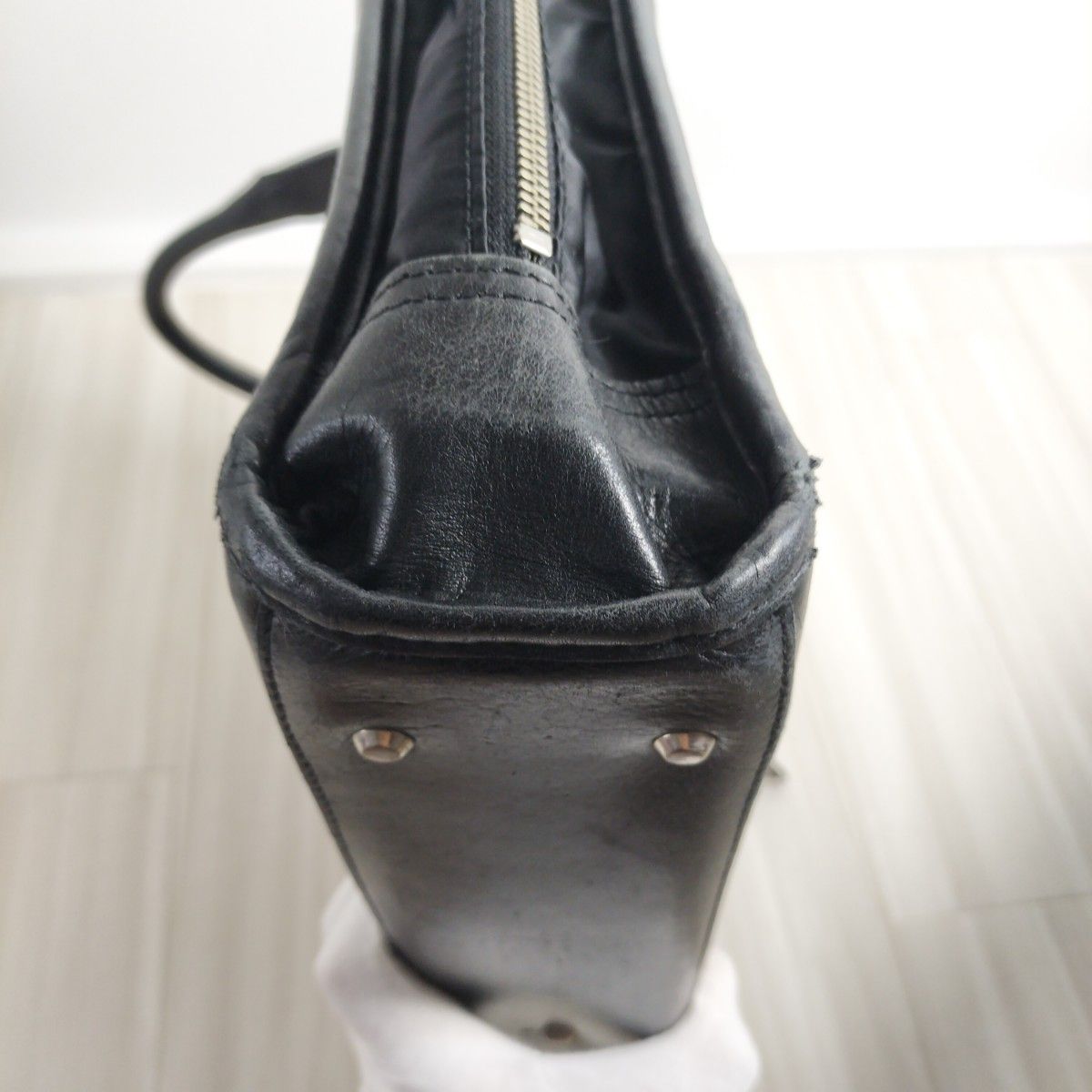 Masterpiece 2way レザー ナイロン ビジネスバッグ A4収納 Masterpiece 2way レザー ナイロン ビジネスバッグ A4収納
