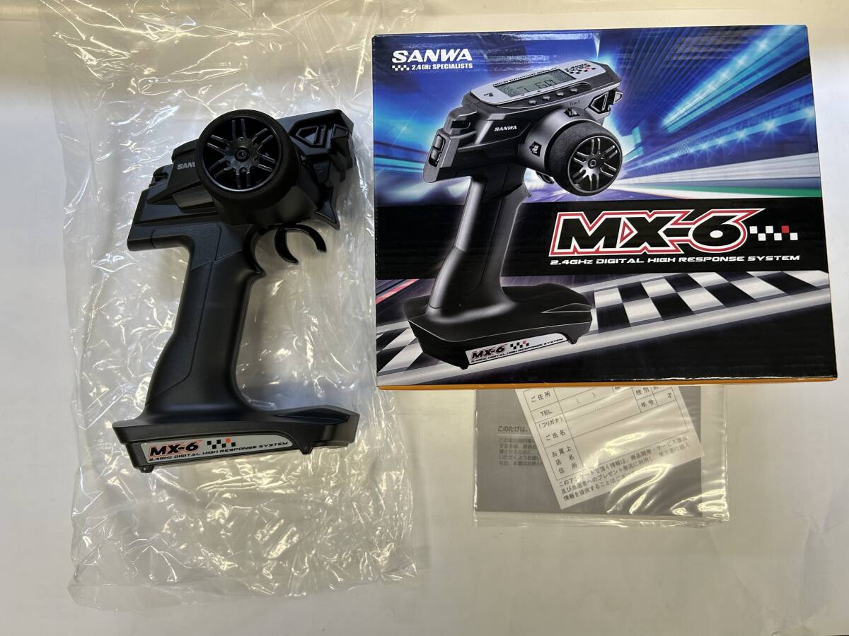 ◇新品未使用◇ SANWA サンワ MX-6 2.4G RCプロポ 送信機のみ 受信機 ラジコン フタバ タミヤ 入門などに