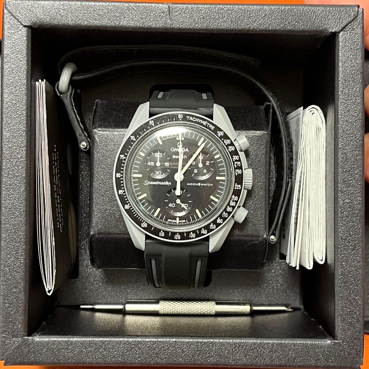 Swatch オメガスウォッチ MISSION TO THE MOON|Yahoo!フリマ Swatch オメガスウォッチ MISSION TO THE MOON|Yahoo!フリマ