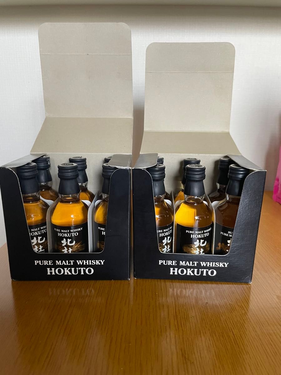 サントリー ウイスキー 北杜 12年 ほくと ミニボトル 50ml 6本x2 サントリー ウイスキー 北杜 12年 ほくと ミニボトル 50ml 6本x2