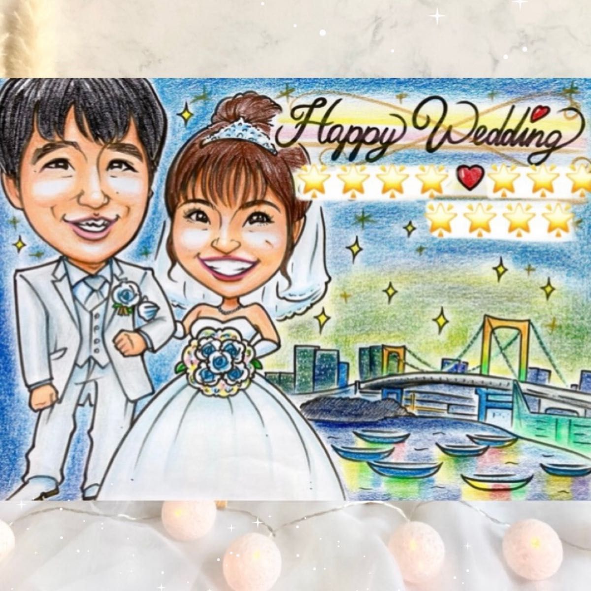 ウェルカムボード ウェルカムスペース 似顔絵 結婚祝い 結婚式 ウェルカムボード ウェルカムスペース 似顔絵 結婚祝い 結婚式