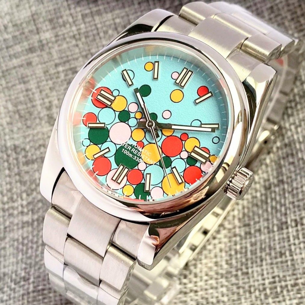NH35 MOD 自動巻 39mm 腕時計 ノーロゴ セレブレーション NH35 MOD 自動巻 39mm 腕時計 ノーロゴ セレブレーション