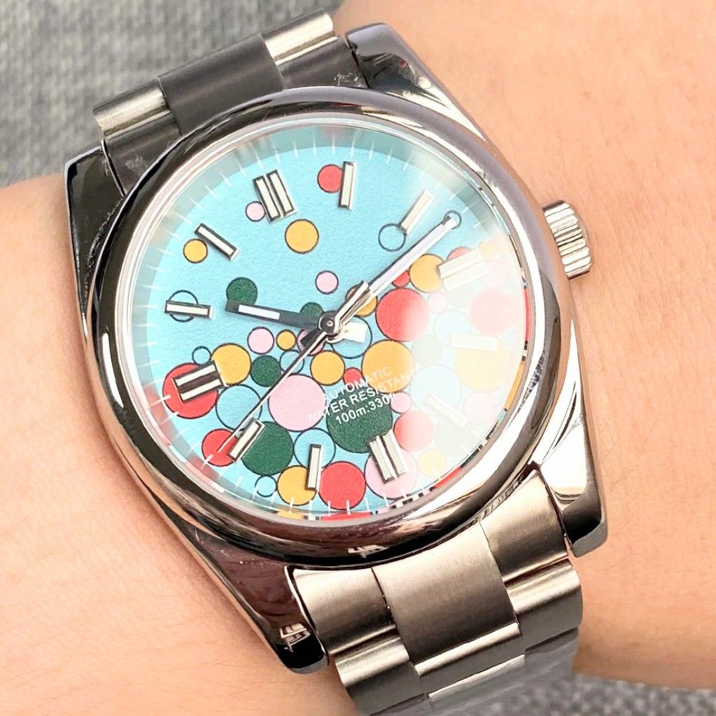 NH35 MOD 自動巻 39mm 腕時計 ノーロゴ セレブレーション NH35 MOD 自動巻 39mm 腕時計 ノーロゴ セレブレーション