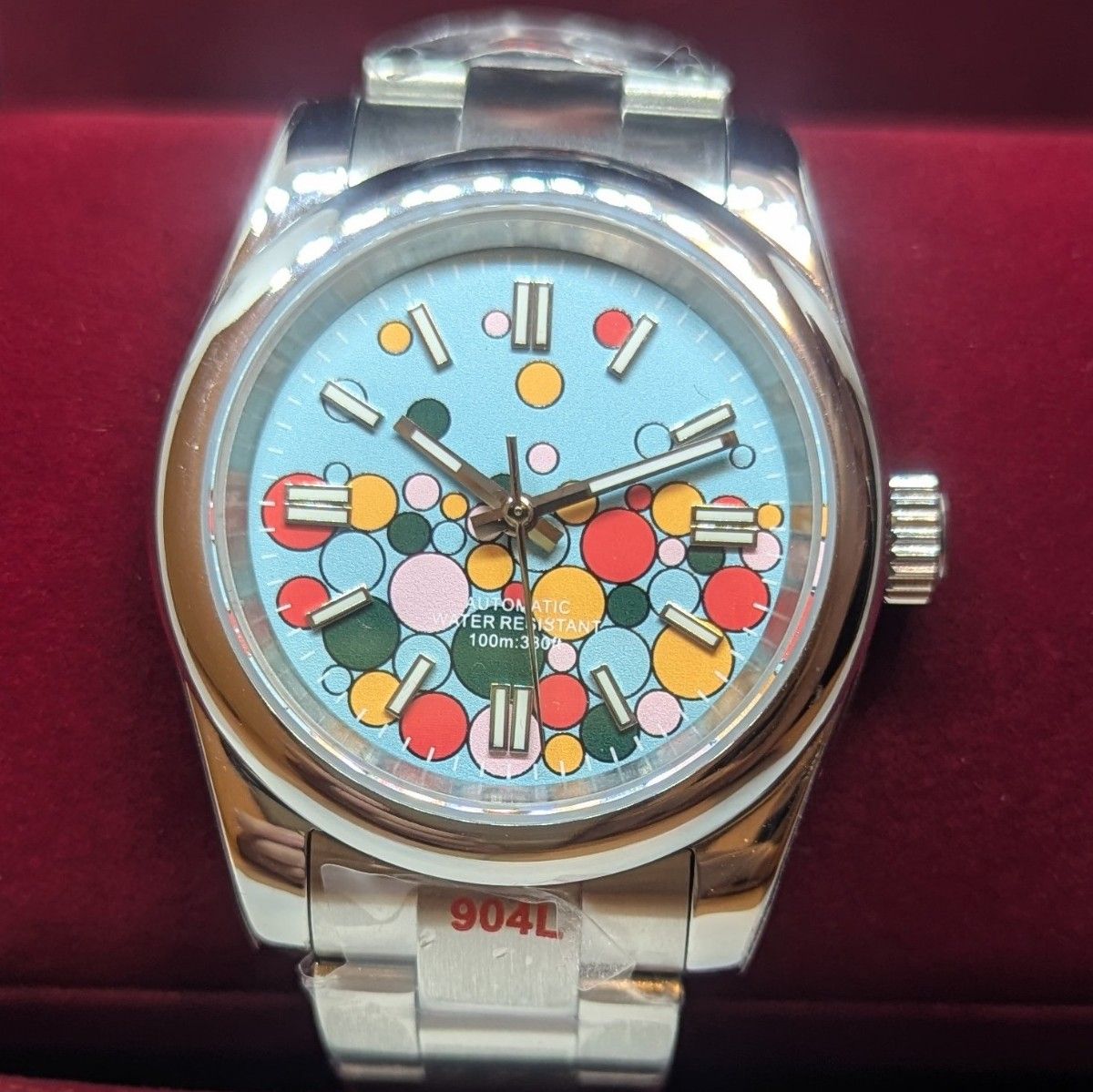 NH35 MOD 自動巻 39mm 腕時計 ノーロゴ セレブレーション NH35 MOD 自動巻 39mm 腕時計 ノーロゴ セレブレーション