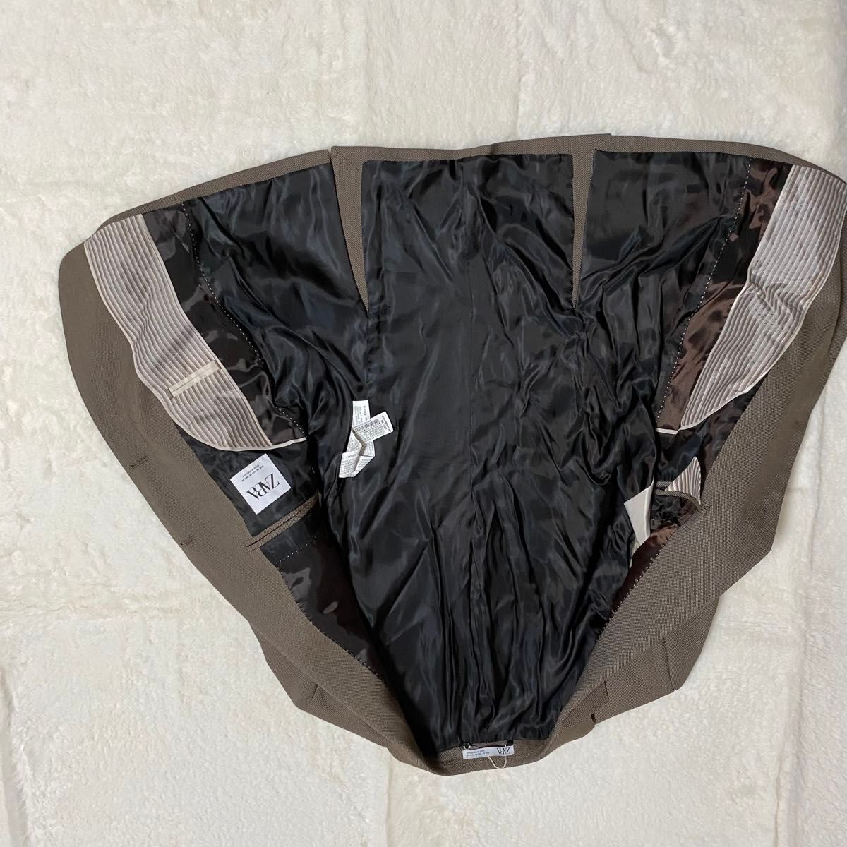 ZARA セットアップスーツ 茶色 ギンガムチェック|Yahoo!フリマ ZARA セットアップスーツ 茶色 ギンガムチェック|Yahoo!フリマ