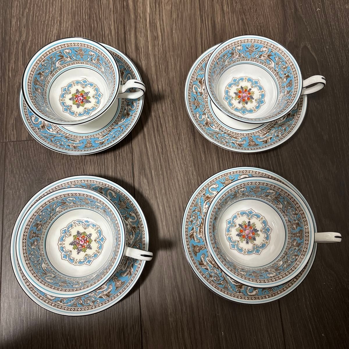 Wedgwood ウェッジウッド フロレンティーンターコイズ カップ Wedgwood ウェッジウッド フロレンティーンターコイズ カップ