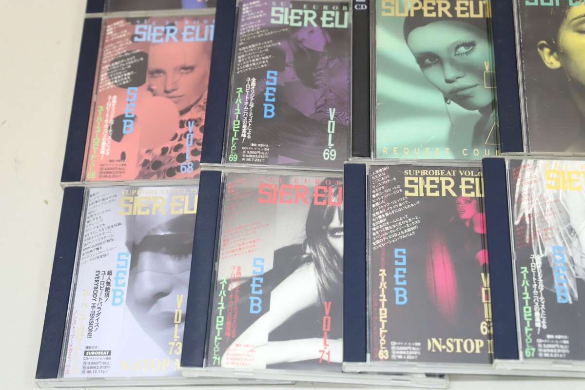 CD SUPER EUROBEAT スーパーユーロビート VOL46/48/80/91/100/62 CD SUPER EUROBEAT スーパーユーロビート VOL46/48/80/91/100/62