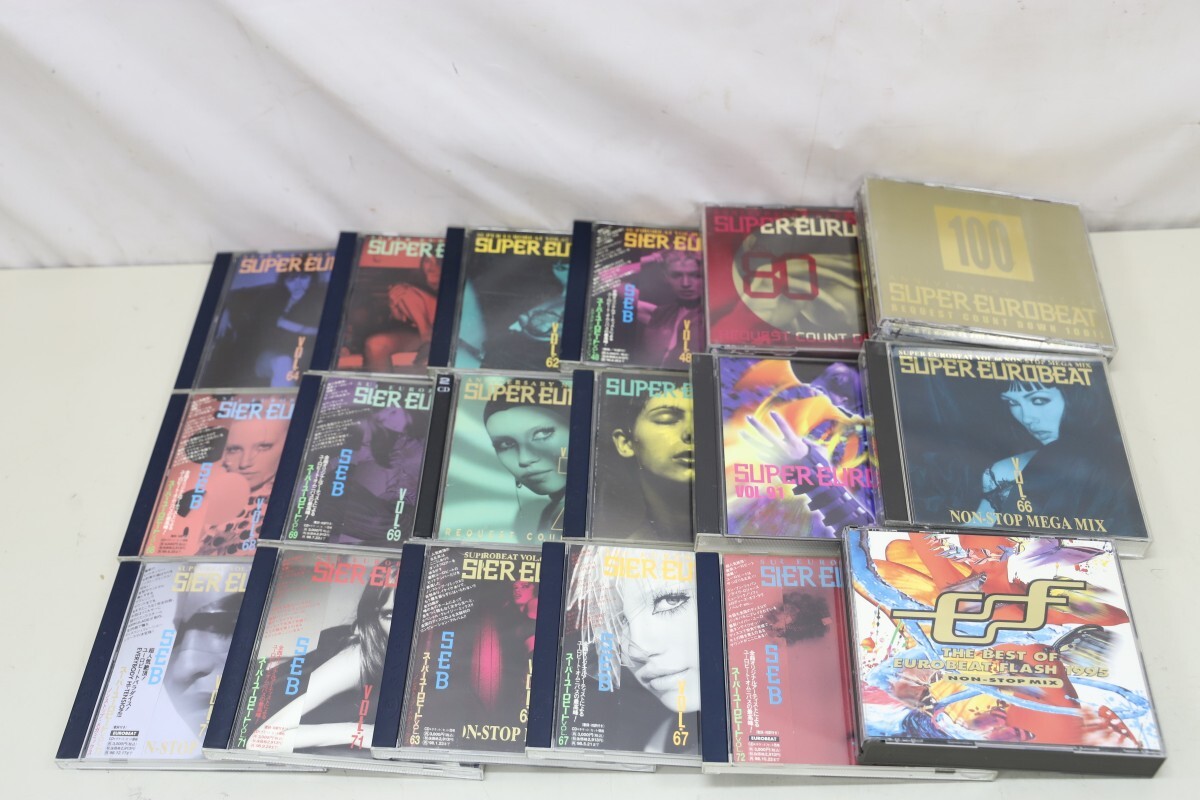 CD SUPER EUROBEAT スーパーユーロビート VOL46/48/80/91/100/62 CD SUPER EUROBEAT スーパーユーロビート VOL46/48/80/91/100/62