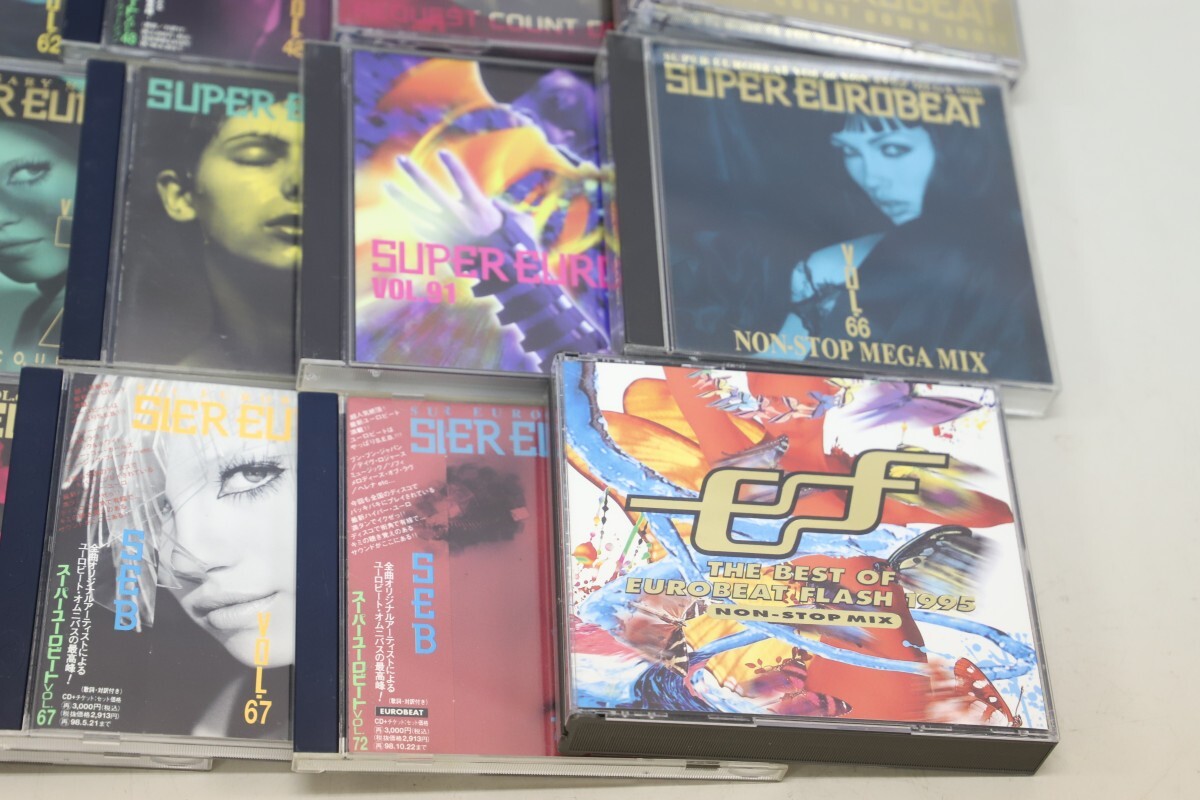 CD SUPER EUROBEAT スーパーユーロビート VOL46/48/80/91/100/62 CD SUPER EUROBEAT スーパーユーロビート VOL46/48/80/91/100/62