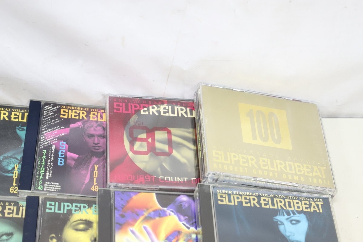 CD SUPER EUROBEAT スーパーユーロビート VOL46/48/80/91/100/62 CD SUPER EUROBEAT スーパーユーロビート VOL46/48/80/91/100/62