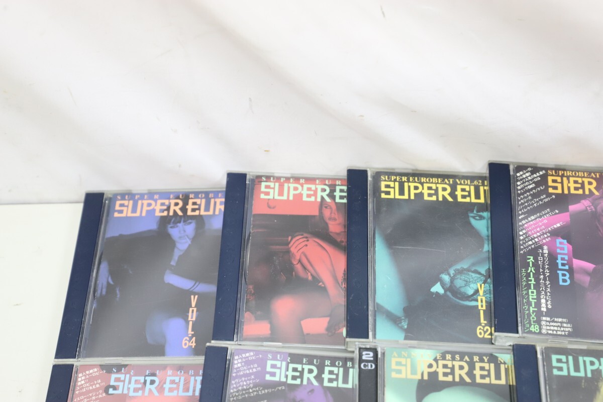 CD SUPER EUROBEAT スーパーユーロビート VOL46/48/80/91/100/62 CD SUPER EUROBEAT スーパーユーロビート VOL46/48/80/91/100/62