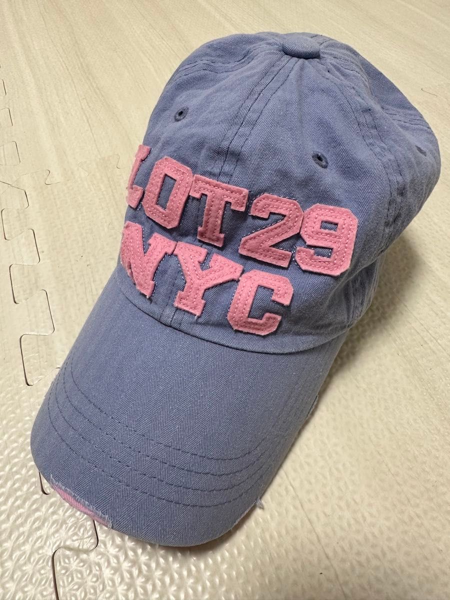 ♥ダッフィー風ぼうし、80.90.100♥ LOT29 NYC ダメージ風キャップ|Yahoo!フリマ(旧PayPayフリマ)