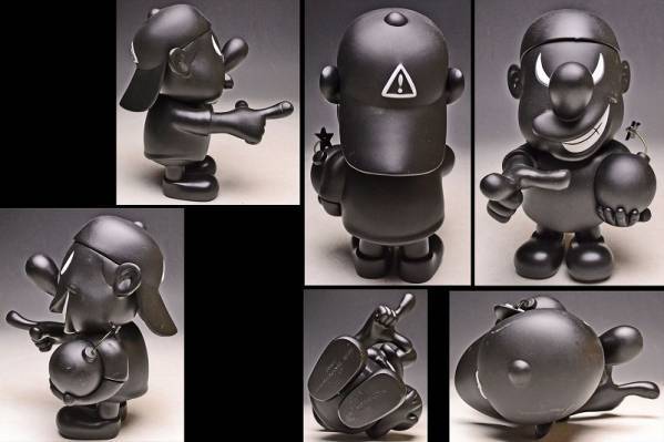 TOY】 ボマーキッド 黒 TWIM シークレットベース BOMBERKID フィギュア