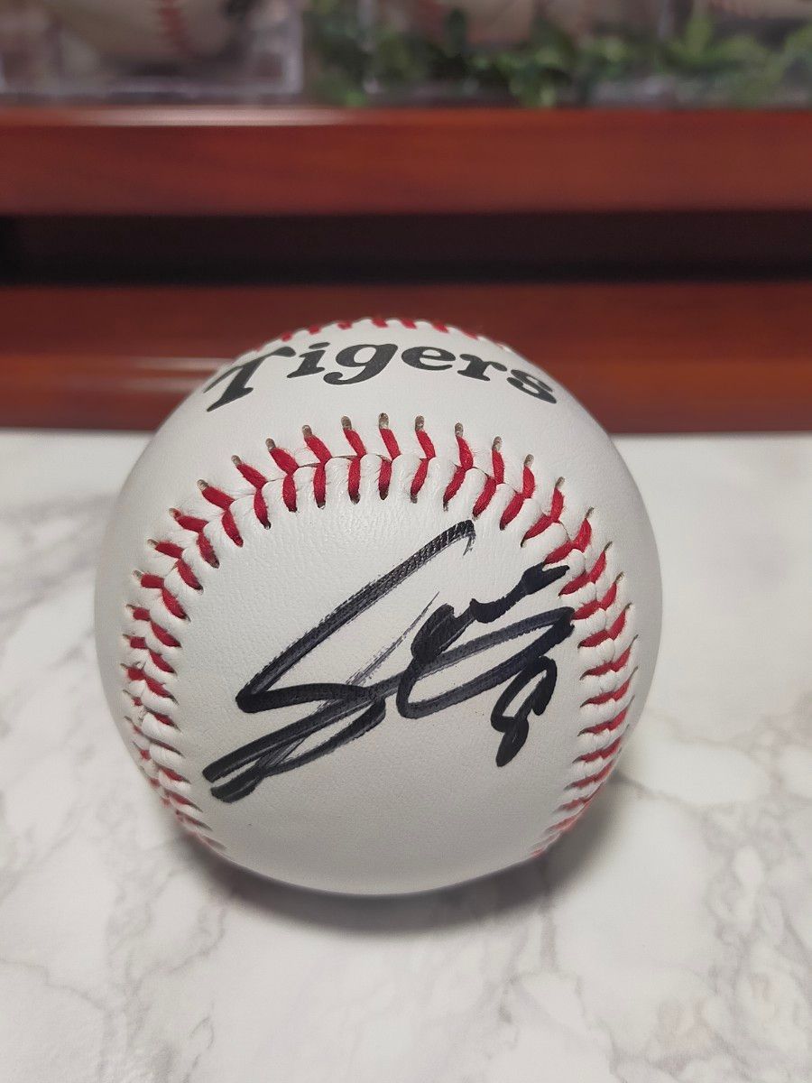 阪神タイガース佐藤輝明直筆サインボール・福袋当選品|Yahoo 阪神タイガース佐藤輝明直筆サインボール・福袋当選品|Yahoo