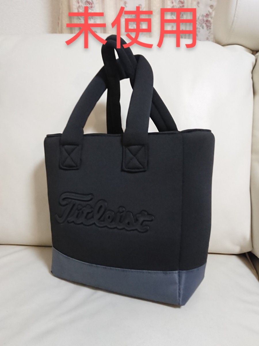 未使用【Titleist タイトリスト】コットン ラウンドトートバッグ 未使用【Titleist タイトリスト】コットン ラウンドトートバッグ