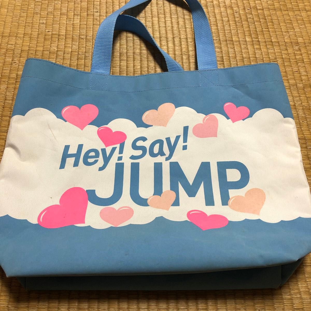 Hey Say JUMP トートバッグ 2枚まとめ売り エコバッグ 赤系 Hey Say JUMP トートバッグ 2枚まとめ売り エコバッグ 赤系
