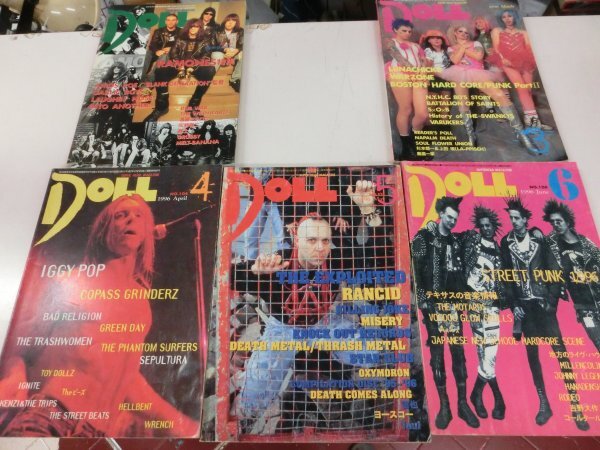 PUNK magazine DOLL doll / 1996 year 10 pcs. together 2,8 month number lack 