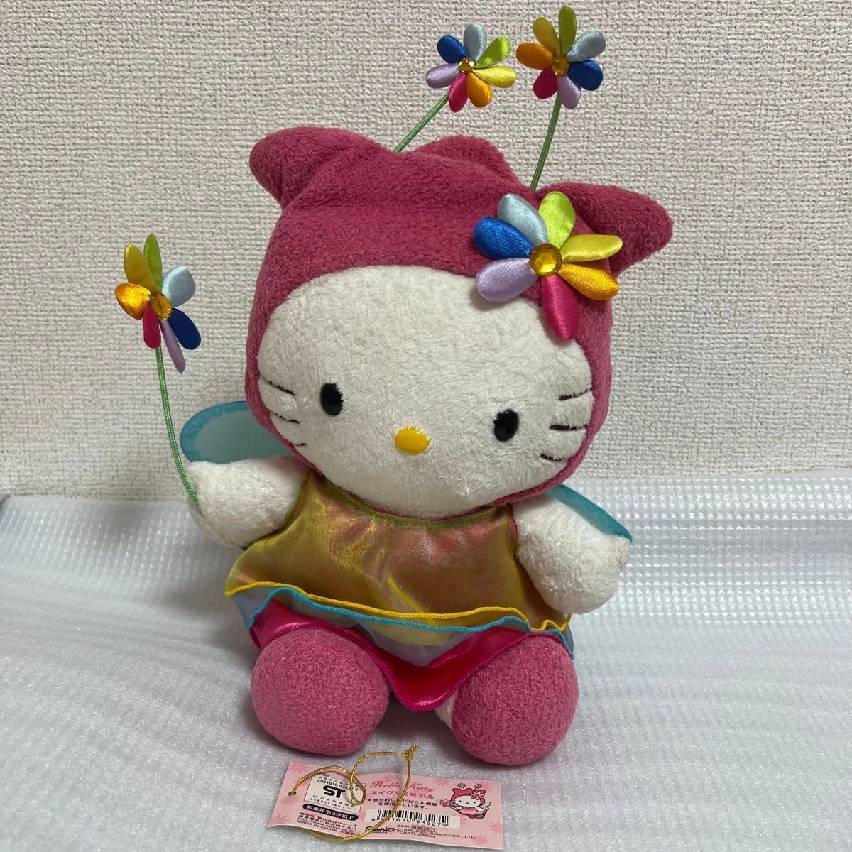ハローキティ 春 ハル ぬいぐるみ Mサイズ 妖精 平成レトロ 花 ハローキティ 春 ハル ぬいぐるみ Mサイズ 妖精 平成レトロ 花