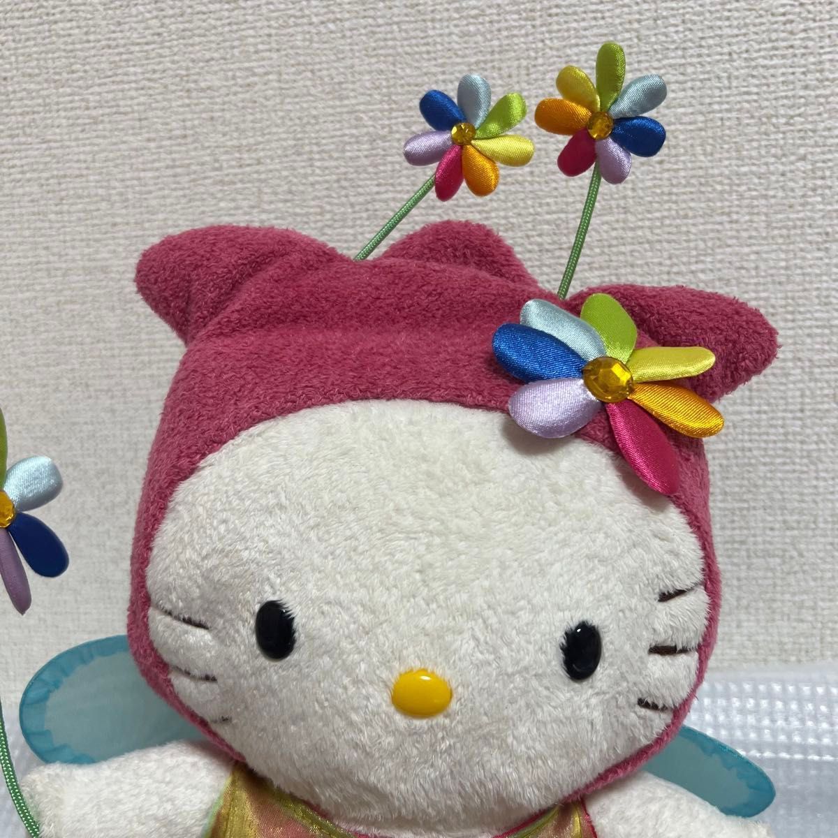 ハローキティ 春 ハル ぬいぐるみ Mサイズ 妖精 平成レトロ 花 ハローキティ 春 ハル ぬいぐるみ Mサイズ 妖精 平成レトロ 花