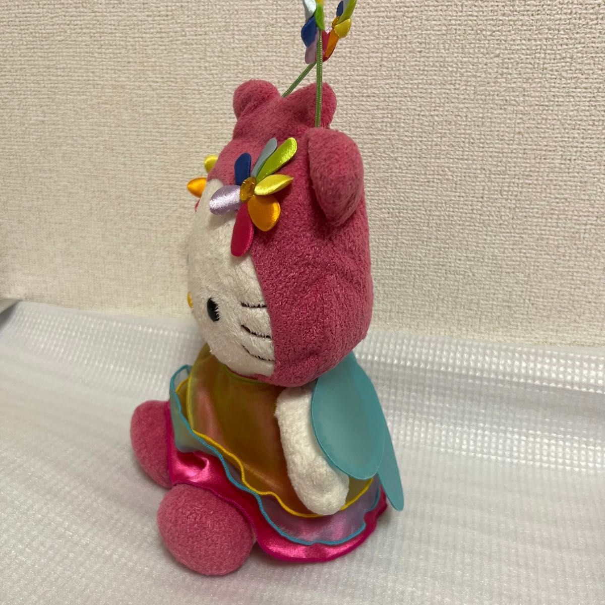 ハローキティ 春 ハル ぬいぐるみ Mサイズ 妖精 平成レトロ 花 ハローキティ 春 ハル ぬいぐるみ Mサイズ 妖精 平成レトロ 花