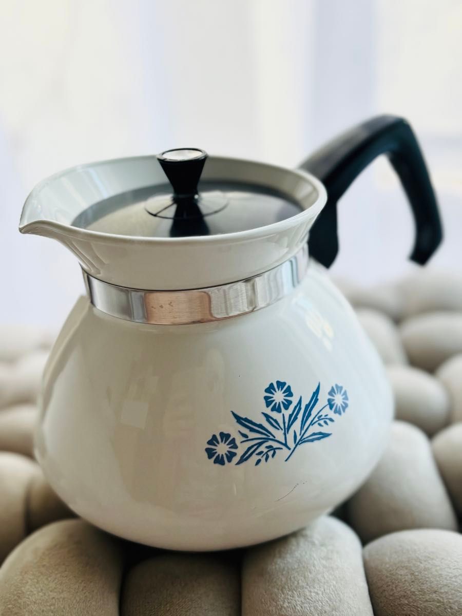 CORNING WARE (コーニングウェア)ティーポット 6カップ ケトル CORNING WARE (コーニングウェア)ティーポット 6カップ ケトル