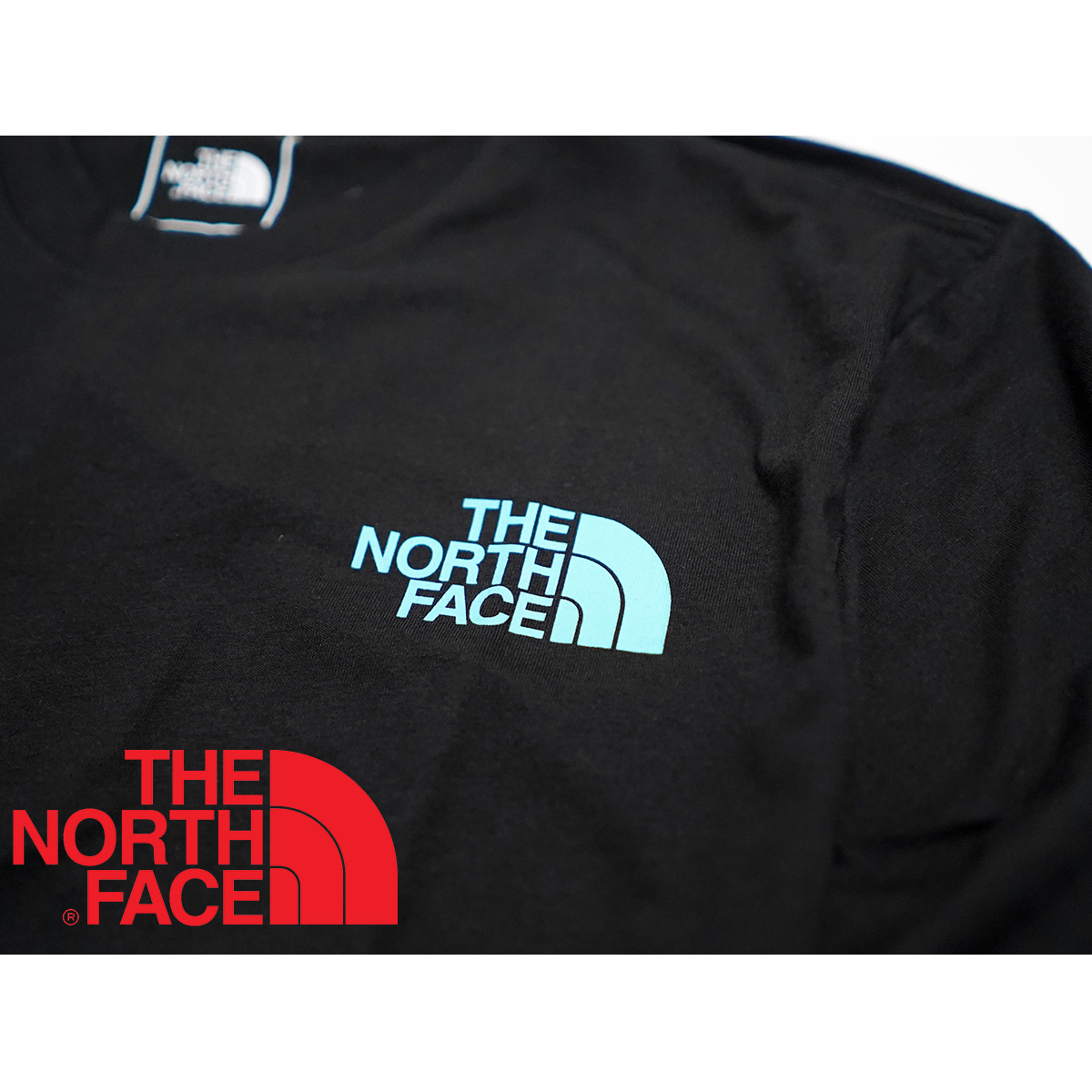 【新品本物 USA購入】THE NORTH FACE ノースフェイス ■ MEANT FOR CLIMBING T ■ ブラック / XL ■ 日本語ロゴ Tシャツ 半袖 海外限定_画像6