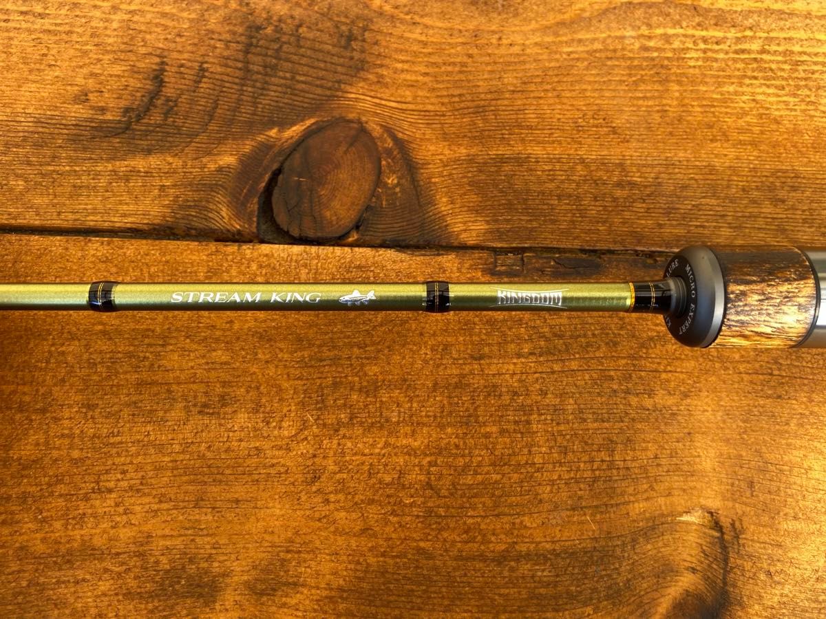 トラウトロッド 5ft ベイトロッド 山女魚 岩魚 ウッドグリップ トラウトロッド 5ft ベイトロッド 山女魚 岩魚 ウッドグリップ