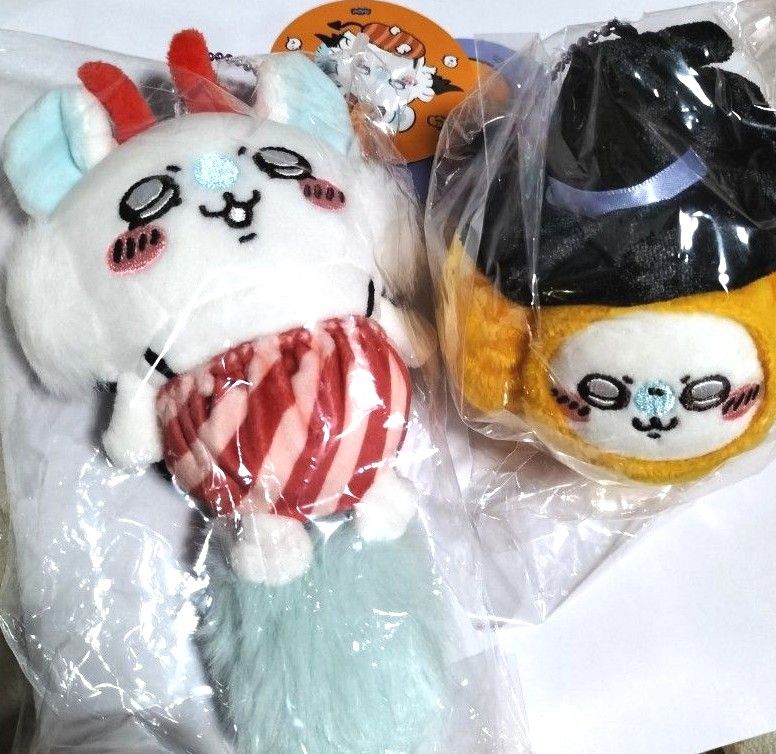 ちいかわ 仮装たのしい デビルなモモンガ かぼちゃなモモンガ ちいかわ 仮装たのしい デビルなモモンガ かぼちゃなモモンガ