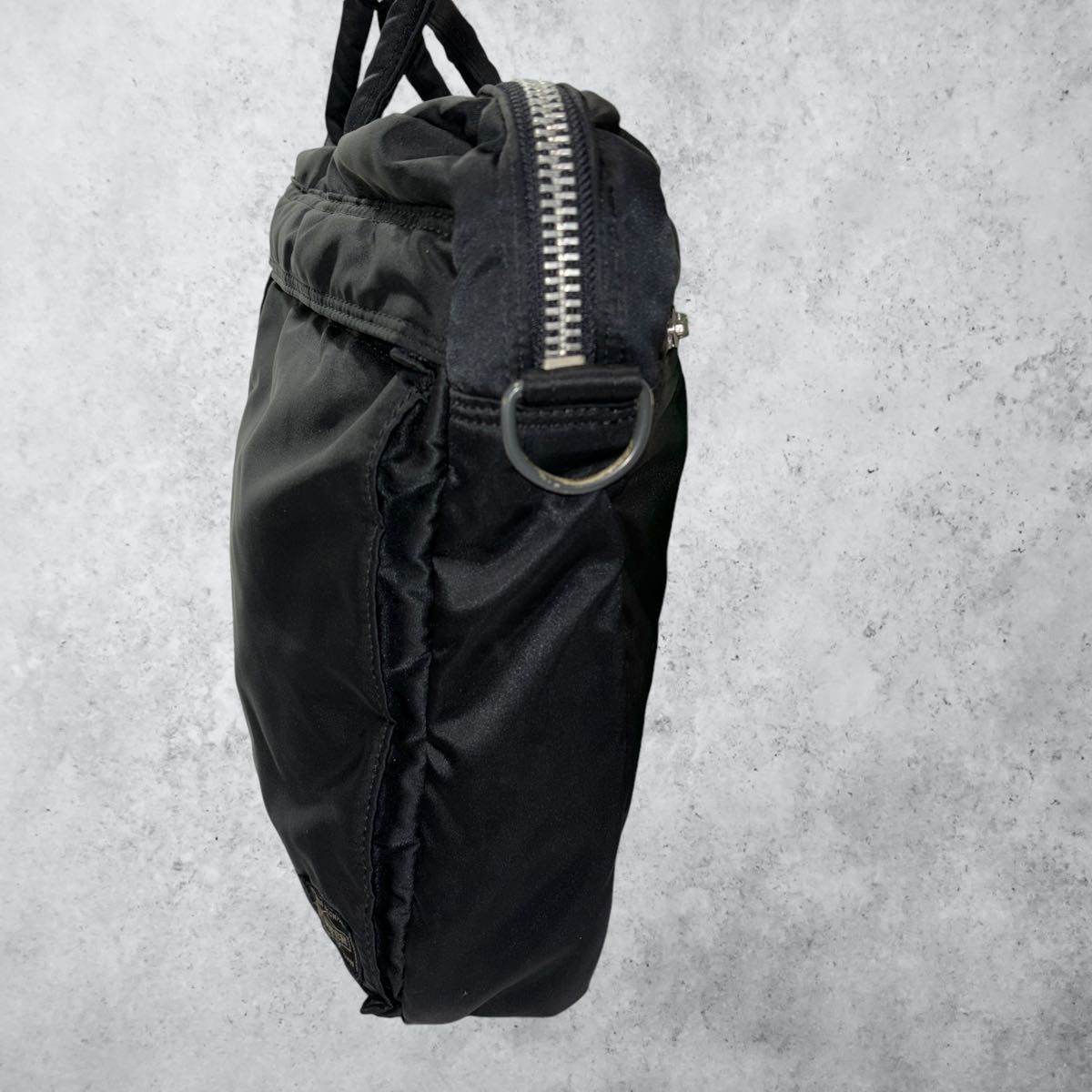 美品】PORTER タンカー 2way ブラック ブリーフケース A4収納可 美品】PORTER タンカー 2way ブラック ブリーフケース A4収納可