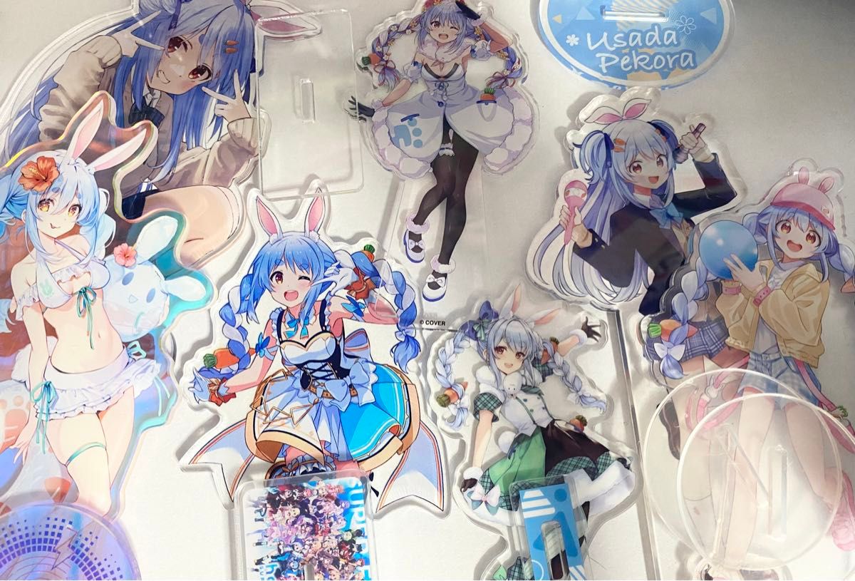 ホロライブ 兎田ぺこら アクリルスタンド まとめ売り セット ホロライブ 兎田ぺこら アクリルスタンド まとめ売り セット