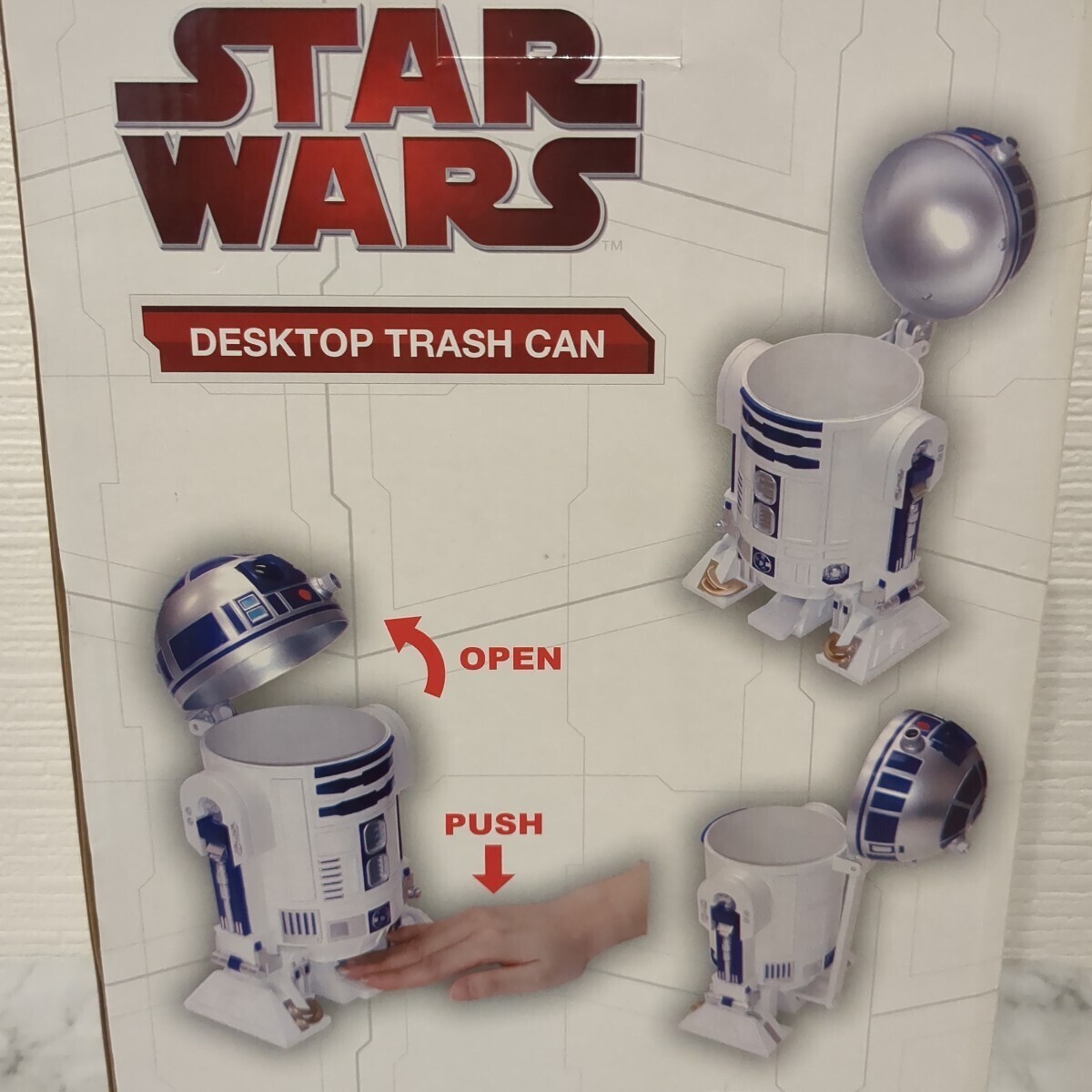 STAR WARS スター ウォーズ R2-D2 デスクトップゴミ箱 DESKTOP STAR WARS スター ウォーズ R2-D2 デスクトップゴミ箱 DESKTOP