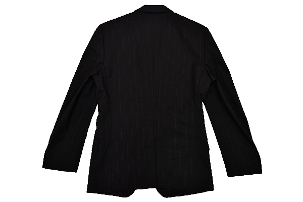 L-1451*DOLCE&GABBANA Dolce and Gabbana * осень-зима Италия производства стандартный товар черный чёрный в тонкую полоску одиночный tailored jacket 46