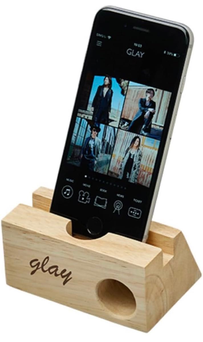 GLAY ウッドスピーカー スマホスタンド GLAY ウッドスピーカー スマホスタンド HAPPY SWING限定|Yahoo
