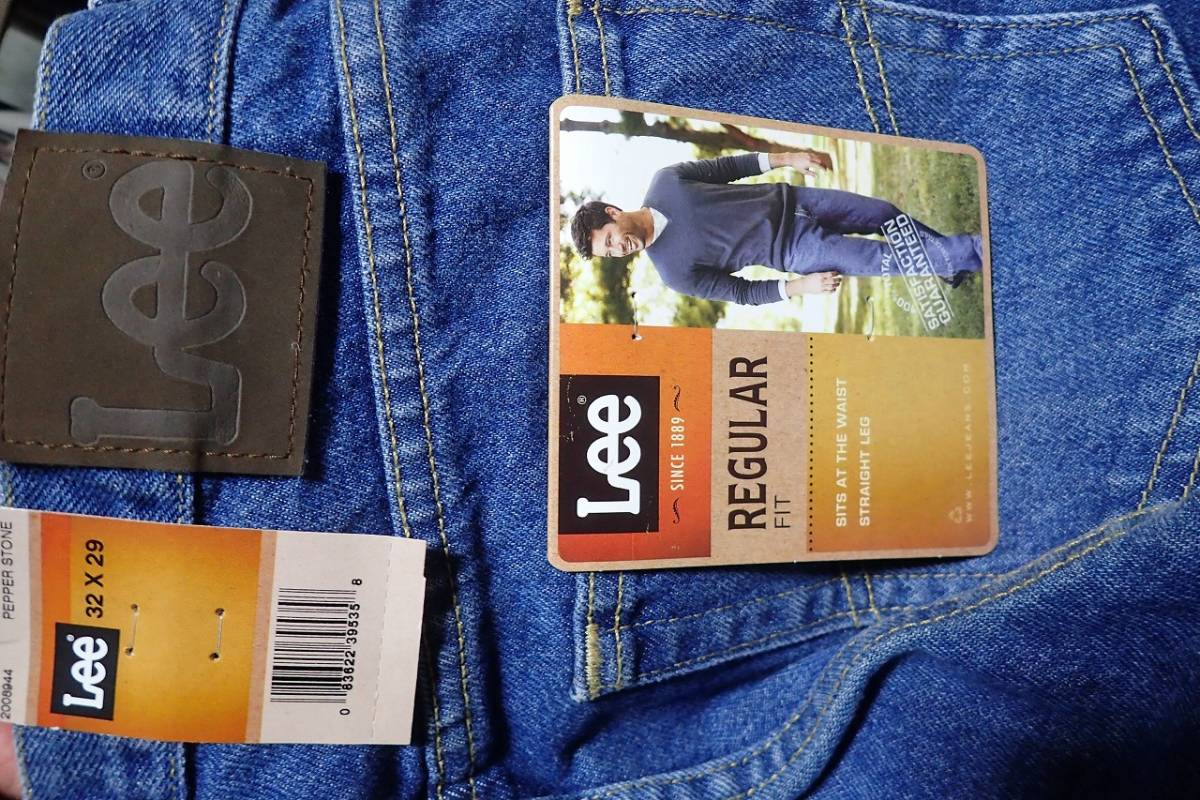  быстрое решение Lee Lee one woshu распорка джинсы постоянный Fit Pepper Stonewash W талия 32 L length 29 стоимость доставки 510 иен из 