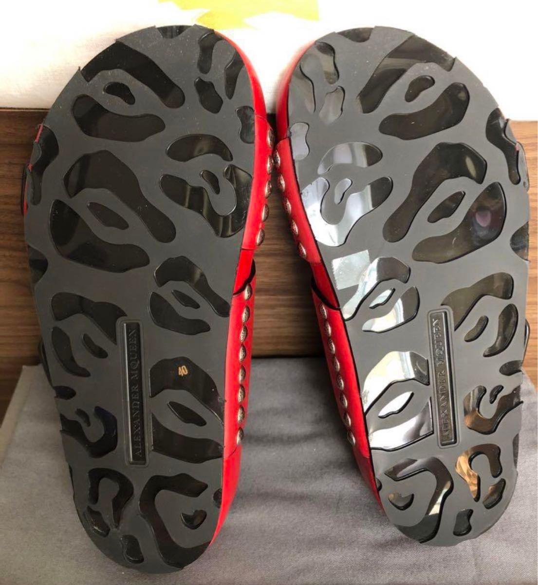 関税込み【ALEXANDER MCQUEEN】フリンジ付きレザーサンダル Alexander McQUEEN レザーサンダル 男女兼用|Yahoo!フリマ(旧