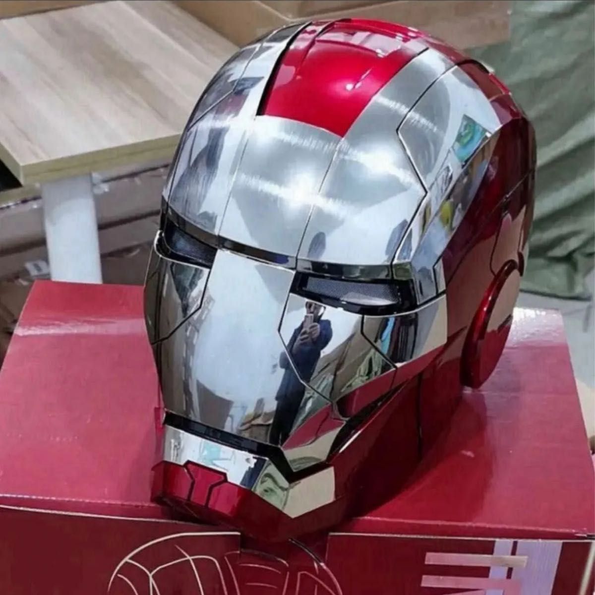 アイアンマンマスク【2種カラー有】アップデートヘルメット 自動 アイアンマンマスク【2種カラー有】アップデートヘルメット 自動