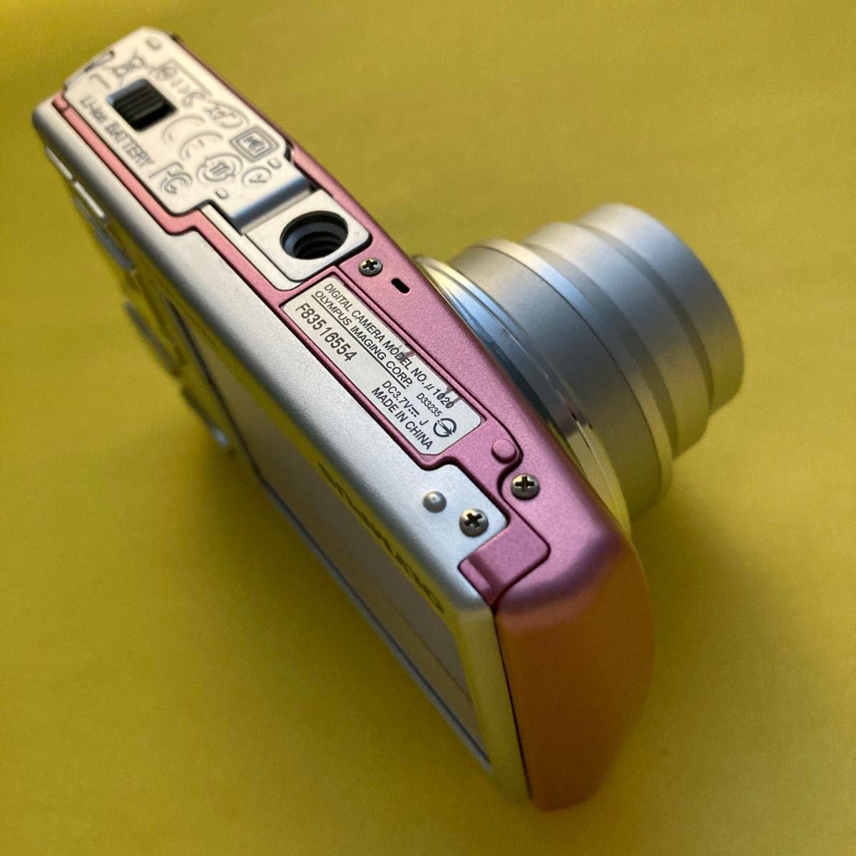 光学7倍ズーム OLYMPUS μ1020 ローズピンク 平成20年製CCD 光学7倍ズーム OLYMPUS μ1020 ローズピンク 平成20年製CCD