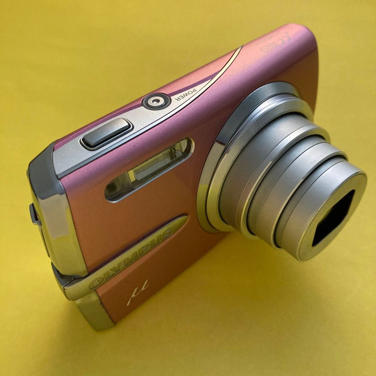 光学7倍ズーム OLYMPUS μ1020 ローズピンク 平成20年製CCD 光学7倍ズーム OLYMPUS μ1020 ローズピンク 平成20年製CCD