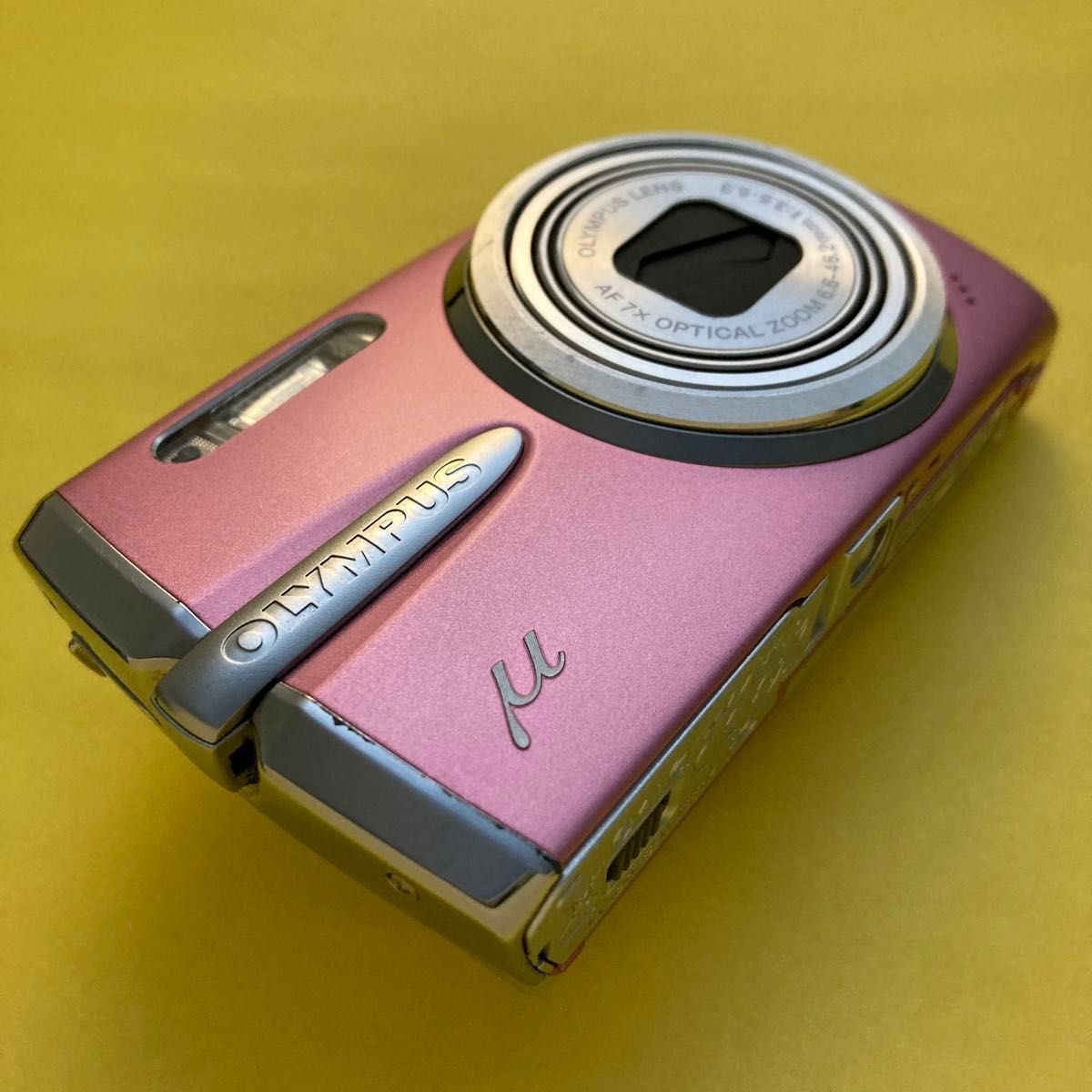 光学7倍ズーム OLYMPUS μ1020 ローズピンク 平成20年製CCD 光学7倍ズーム OLYMPUS μ1020 ローズピンク 平成20年製CCD