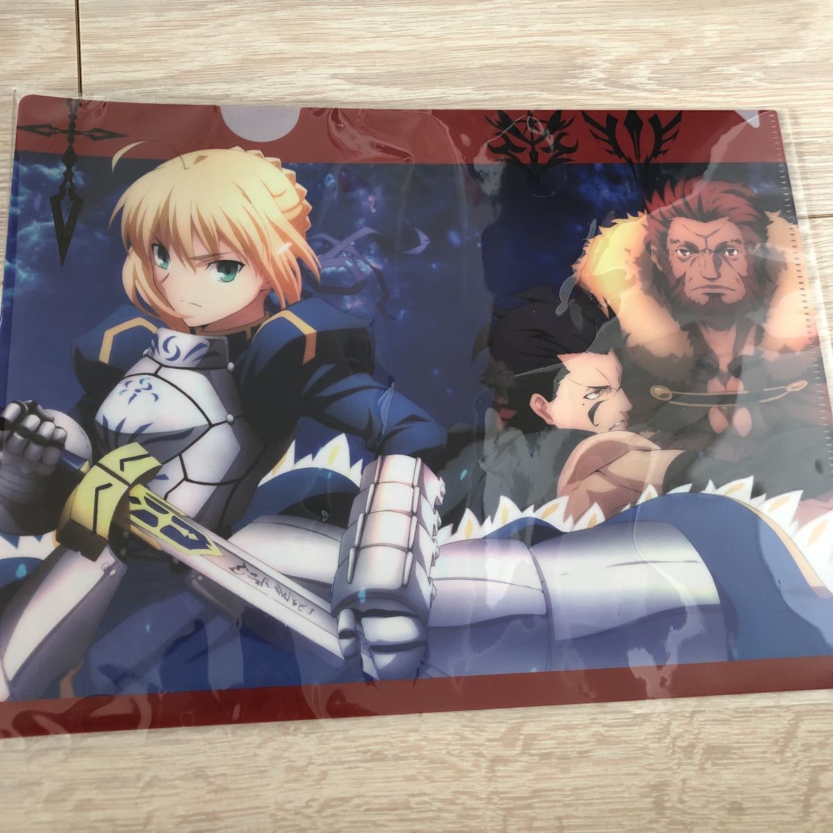 ヤフオク Fate Zero Fate Stay Night クリアファイル セイ