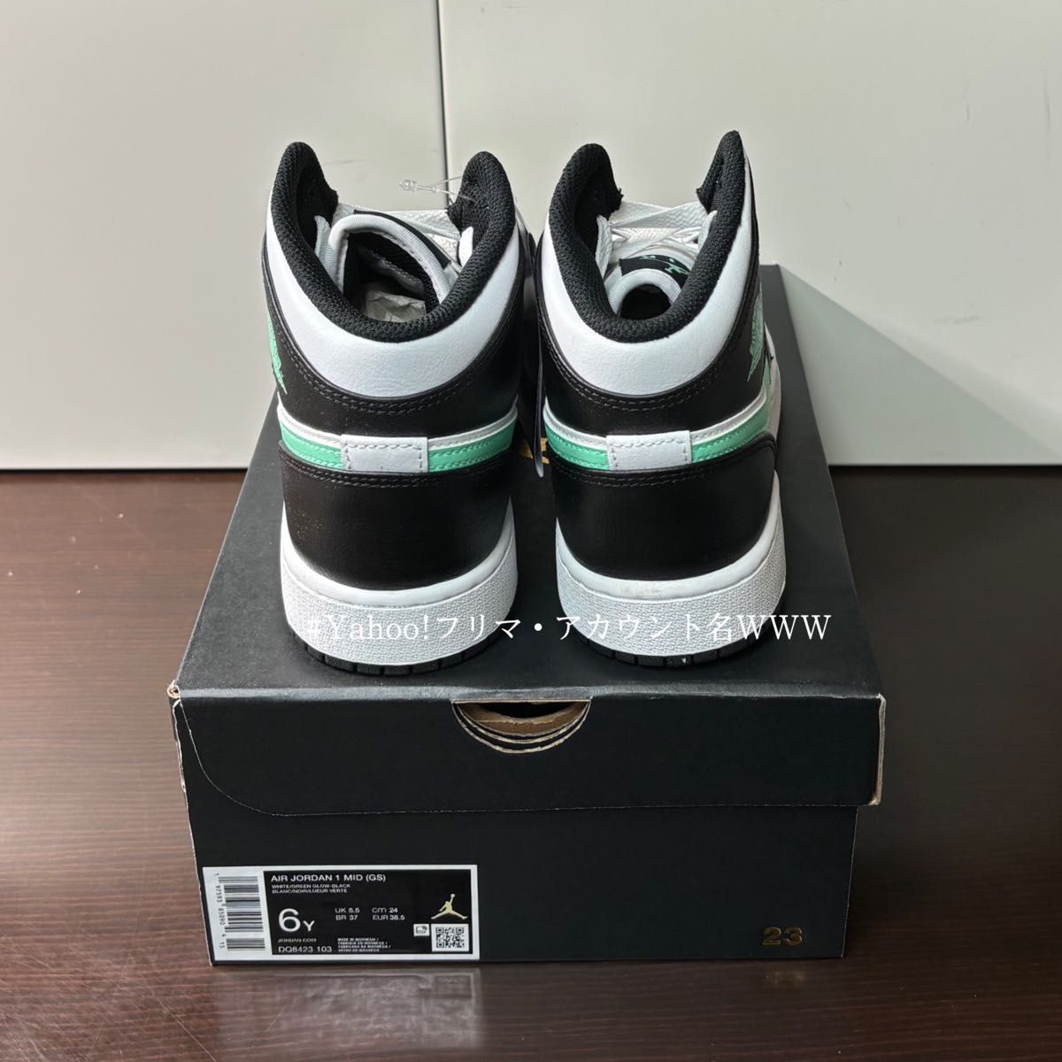 新品24cm】NIKE AIR JORDAN1MID (GS) エアジョーダン1 新品24cm】NIKE AIR JORDAN1MID (GS) エアジョーダン1