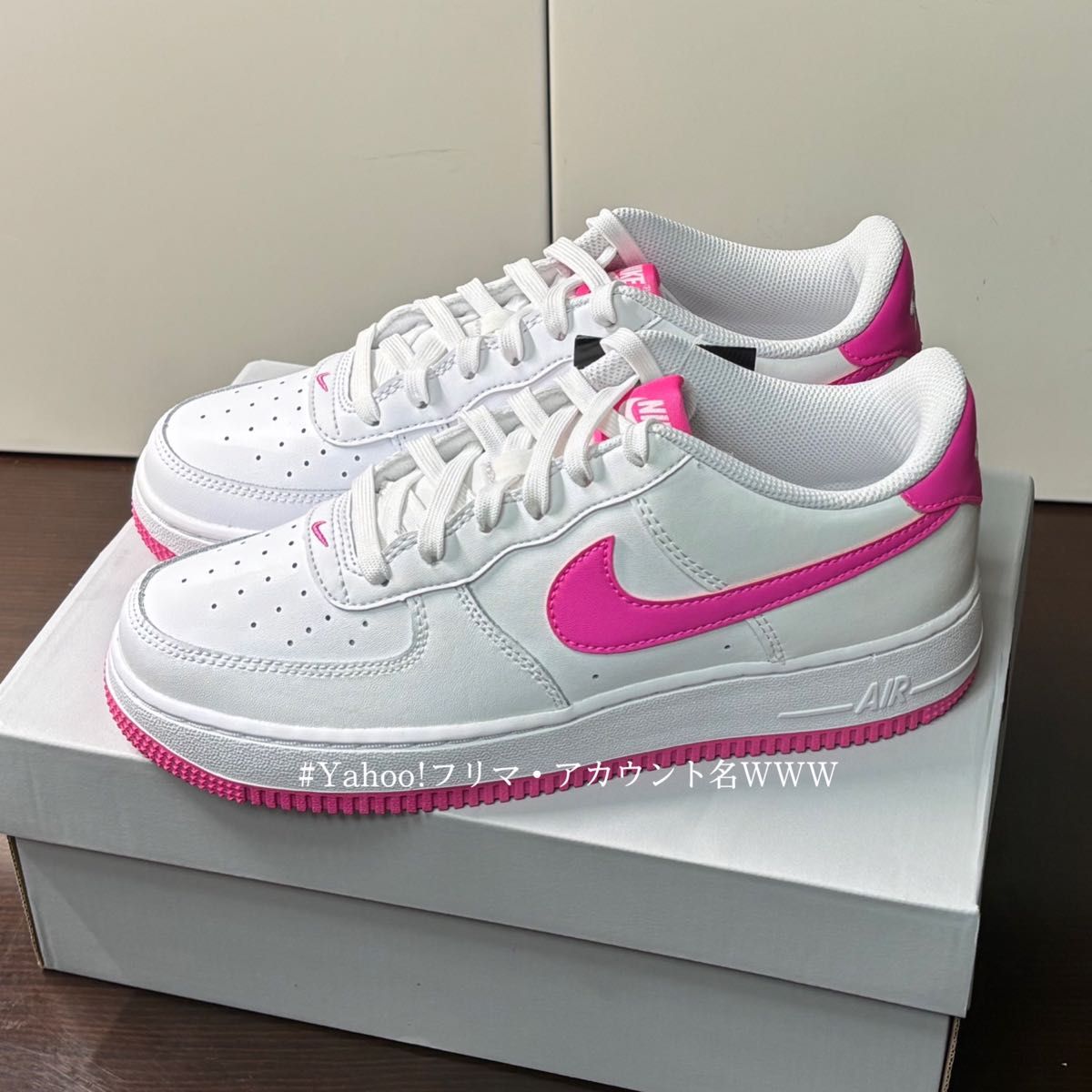 新品24cm】NIKE AIR FORCE 1 (GS) エアフォース 1 ホワイト 新品24cm】NIKE AIR FORCE 1 (GS) エアフォース 1 ホワイト