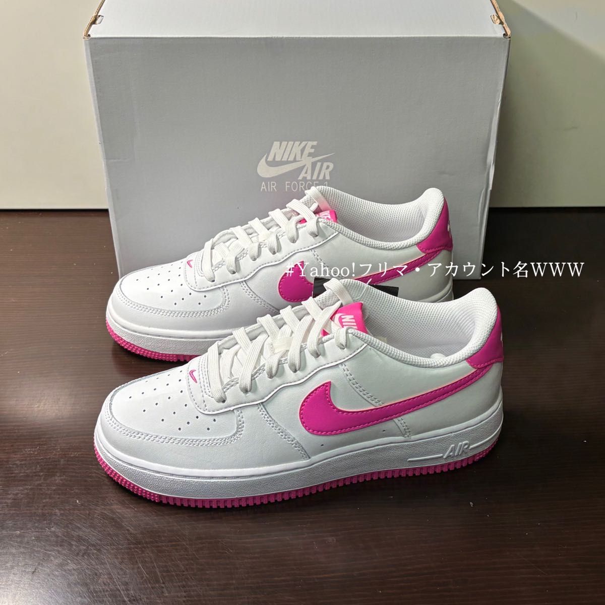 新品24cm】NIKE AIR FORCE 1 (GS) エアフォース 1 ホワイト 新品24cm】NIKE AIR FORCE 1 (GS) エアフォース 1 ホワイト