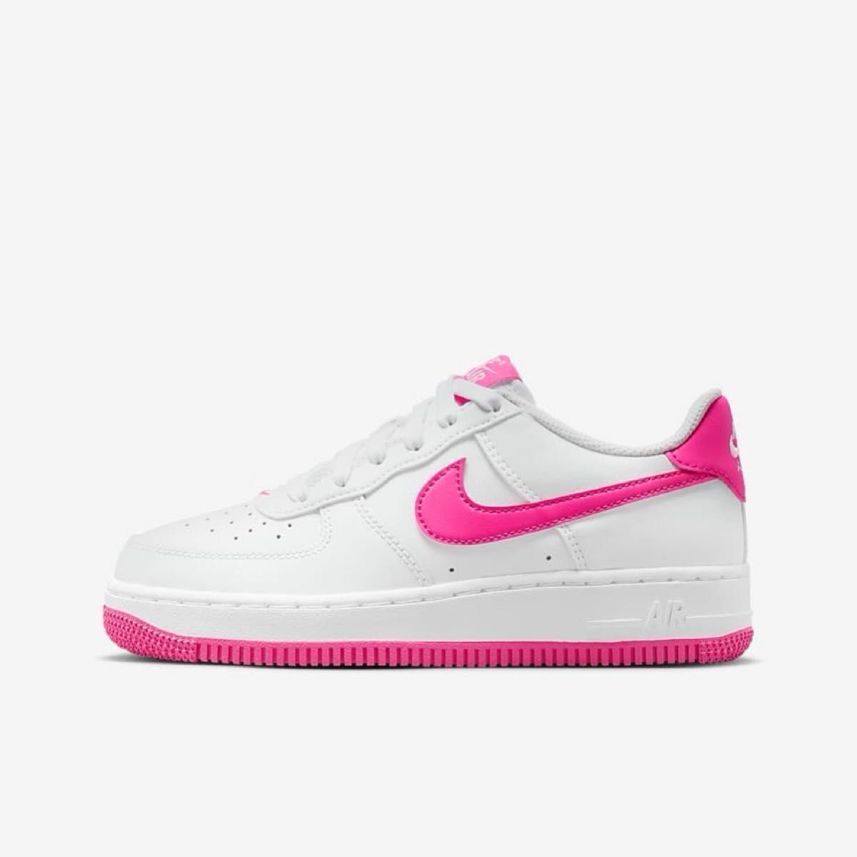 新品24cm】NIKE AIR FORCE 1 (GS) エアフォース 1 ホワイト 新品24cm】NIKE AIR FORCE 1 (GS) エアフォース 1 ホワイト